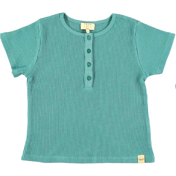 ⚡️Waffle Knit T-Shirt from Coco Au Lait. - Picture 1 of 2